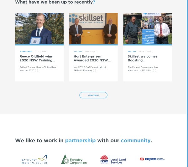 education web design sydney UX agency education elearning courses study skillset
