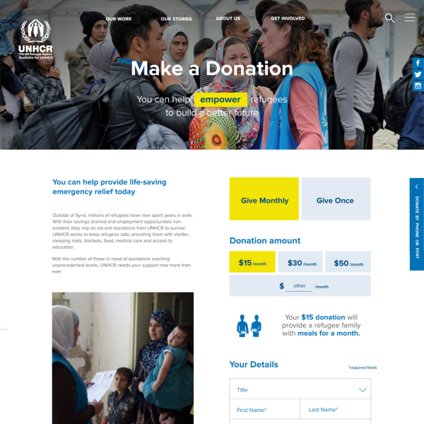 NGO website design agency sydney ux custom creative
