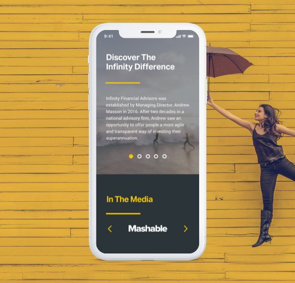 Financial services website design agency sydney