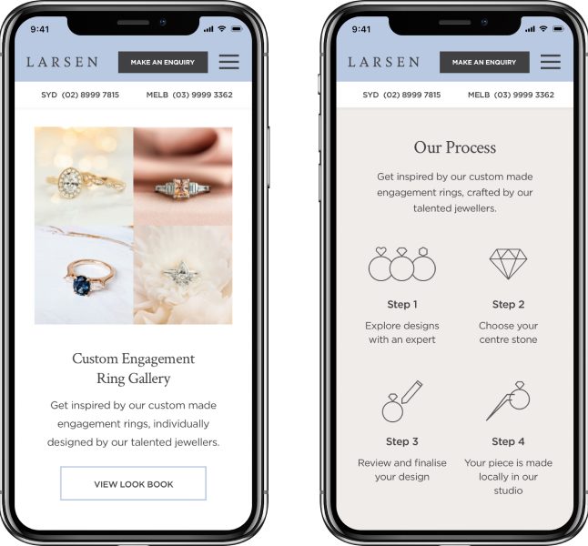 Fashion Jewellery Website Design UX Agency-mobile