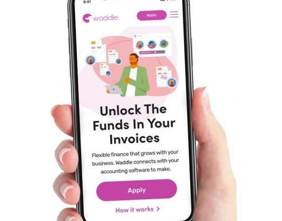 waddle invoice finance web design ux agency sydney