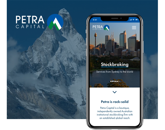 finance web design sydney creative agency website