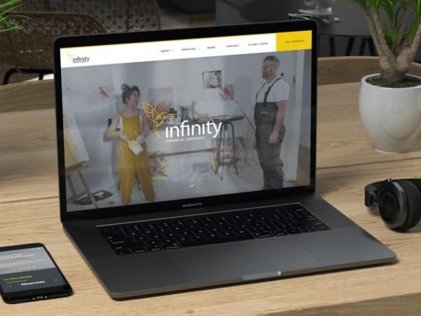 Financial services website designer agency sydney