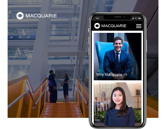 Macquarie Banking website design sydney bapple UX agency