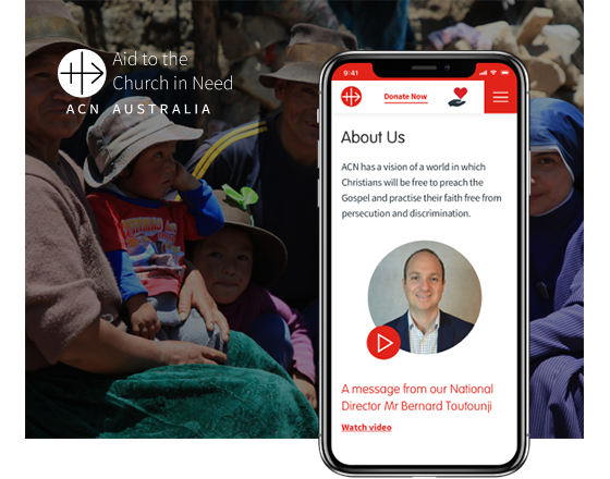custom charity website design ux design Sydney