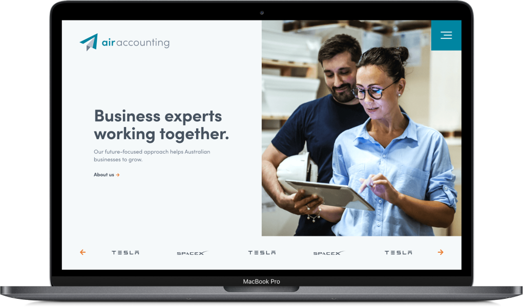 Accounting Website Design UX Agency Sydney