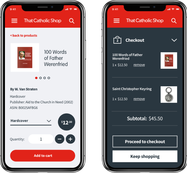 Charity eCommerce UX Design, helping those in need Sydney