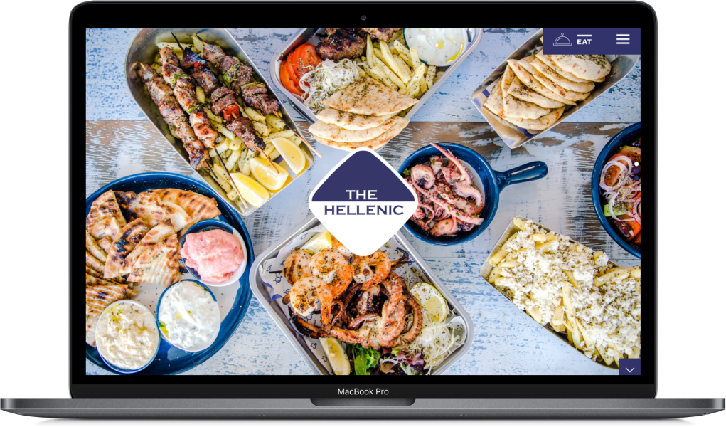 Greek Food Seafood Website Design Sydney