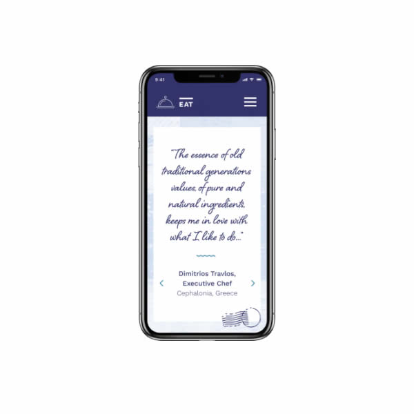 Greek Food Seafood Website Design Sydney