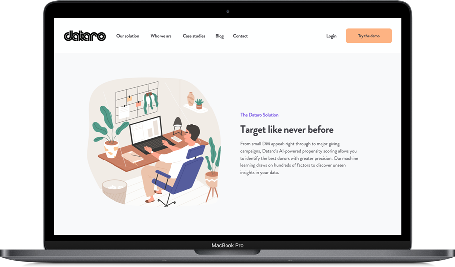Dataro SaaS marketing web design UX agency Sydney