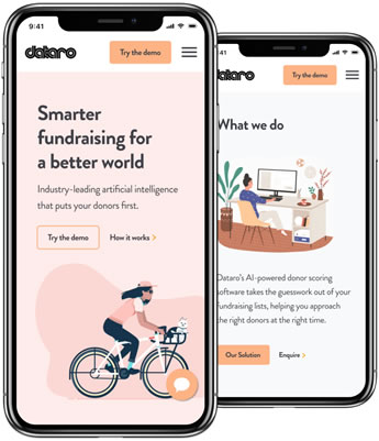 charity ngo dashboard SaaS Web Application Design ux agency