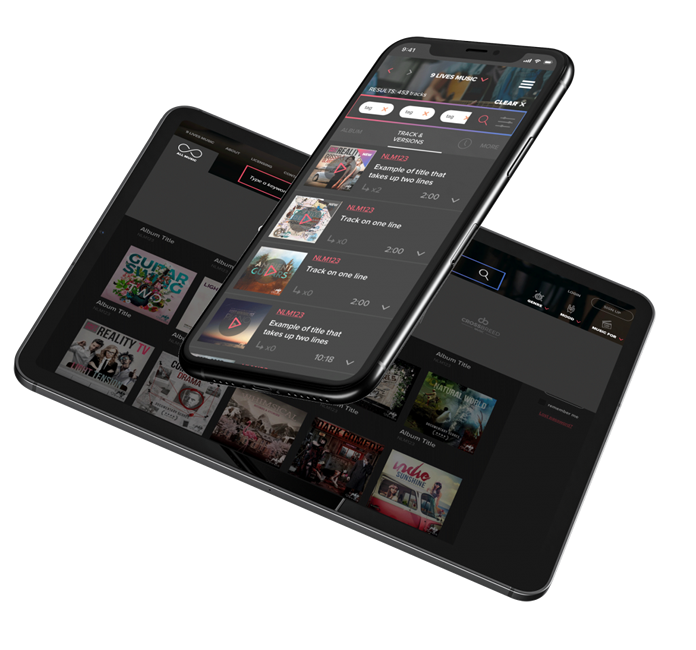 9lives music web application design ux agency sydney