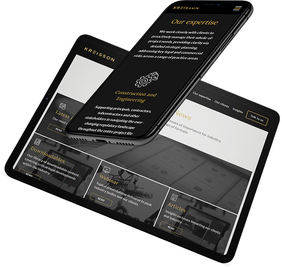 Lawyers Kreisson Legal Website Design - UX Agency Sydney - Bapple