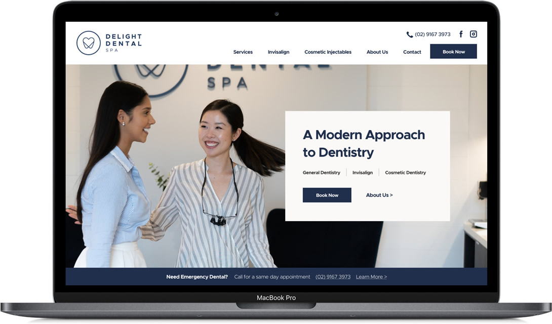 dental website bapple