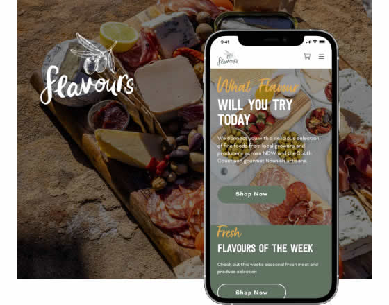 Fine Food eCommerce Shopify Web Design ux agency sydney