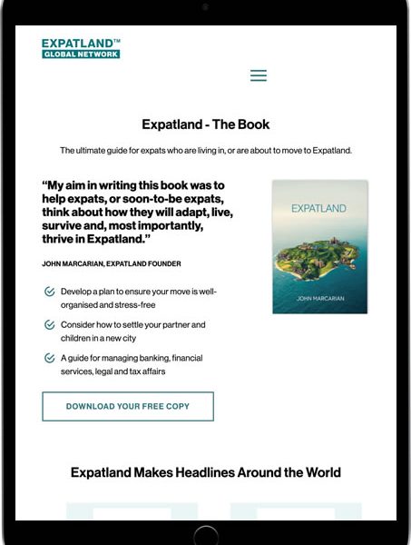Visa & Expat Services Website Design ux design agency