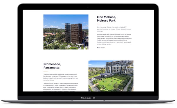 strata management web design sydney ux agency